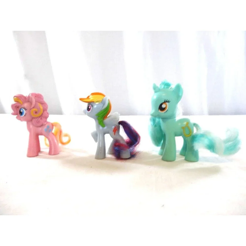My Little Pony Pinkie Pie 3” Hasbro McDonalds 2014  Lyra Heartstrings Rainbow Da